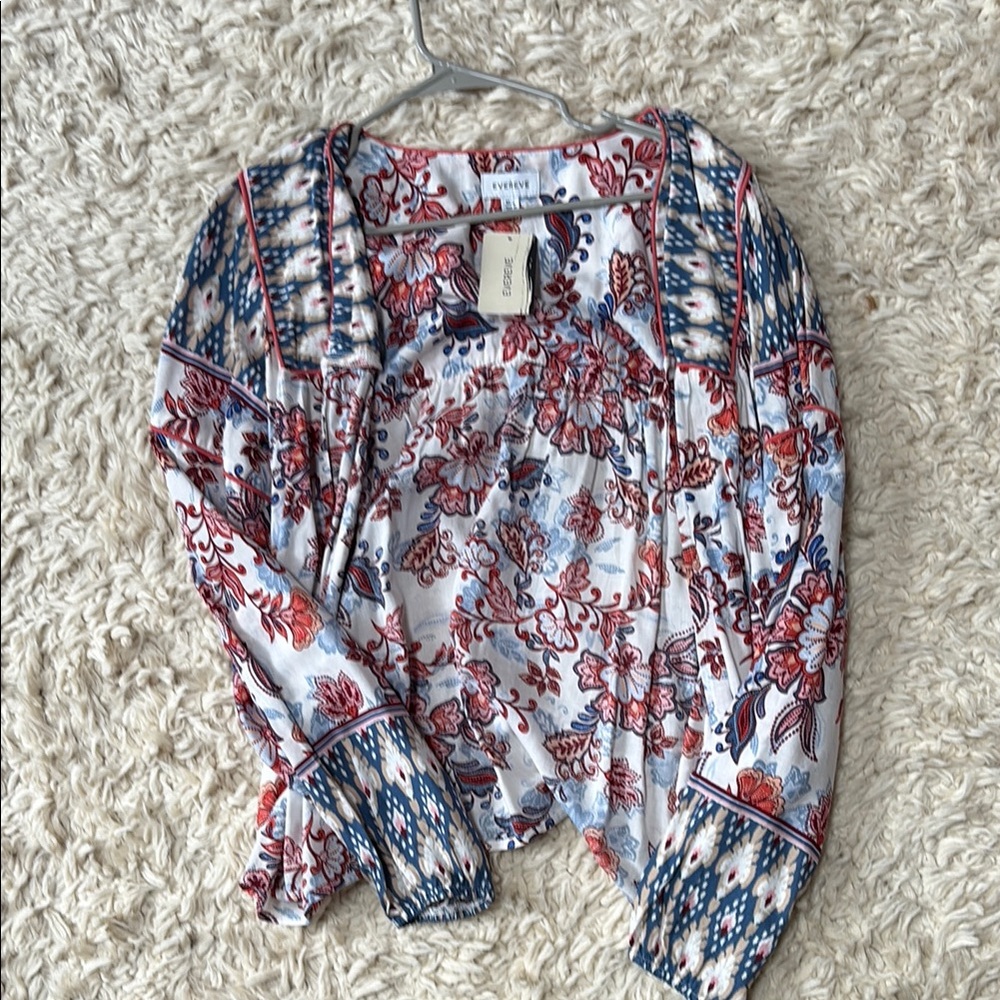 Evereve Penny Floral Wrap